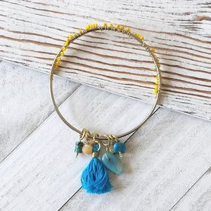 Artisan Jewelry Collection - Senla Beaded Bangle Bracelet